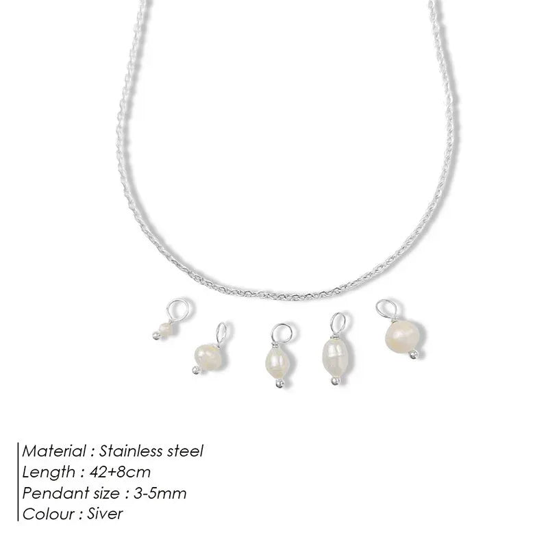 Baroque Pearl Necklace - Viexta