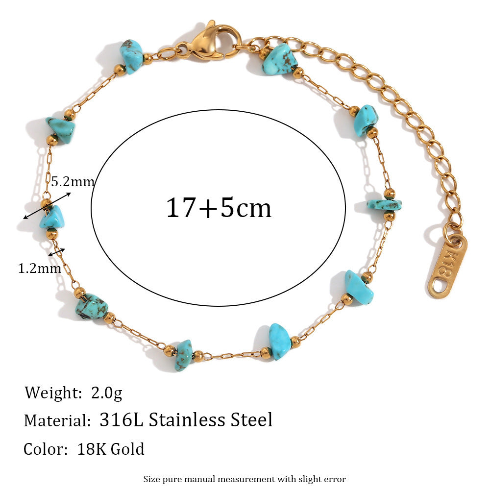 Natural Pebble Handmade Bracelet