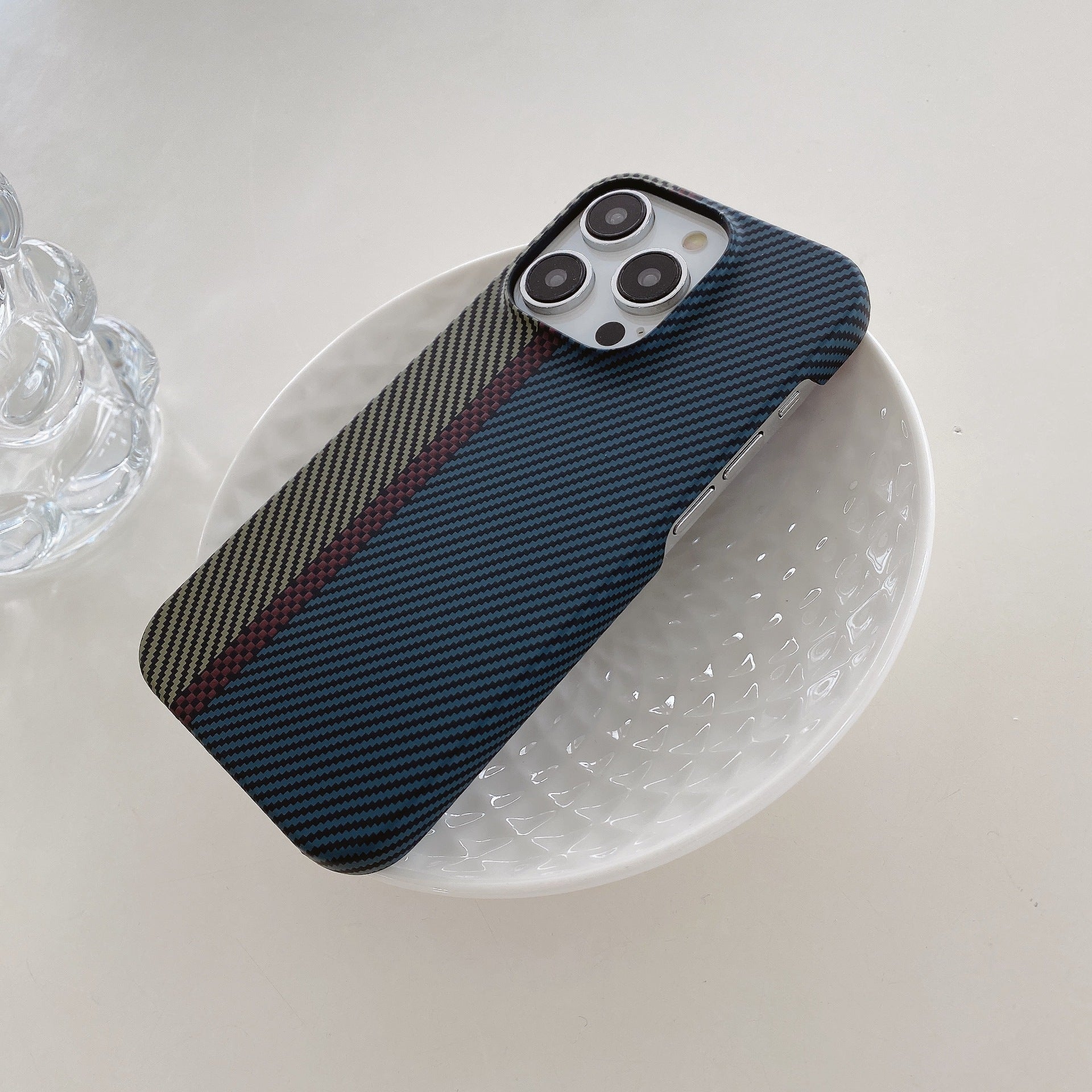 Carbon Fiber Soft Drop-resistant iPhone Case
