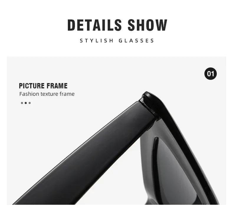 Personalized Triangle Cat Eye Sunglasses - Viexta
