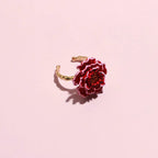 Grape Manor Peach Blossom Enamel Ring - Viexta