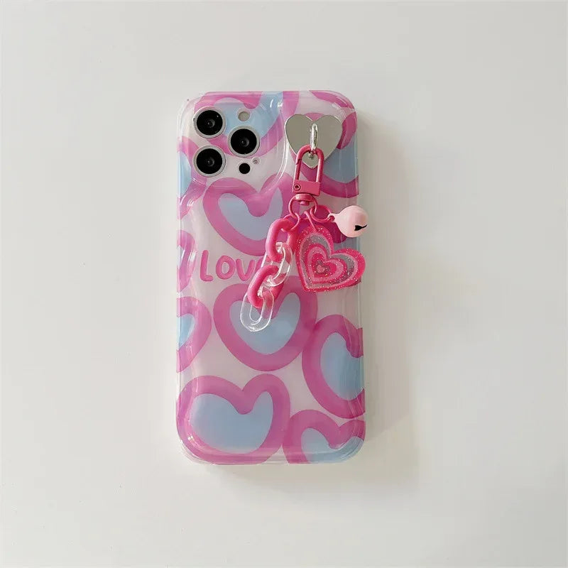 Love Pendant Bracelet Phone Case - Viexta