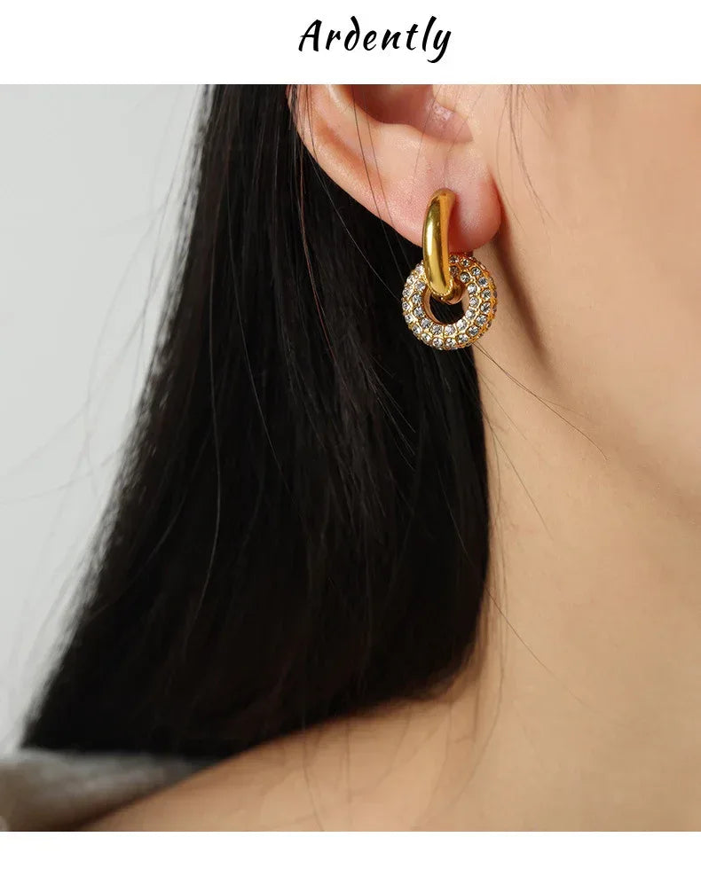 luxury-titanium-steel-diamond-versatile-earrings - Viexta