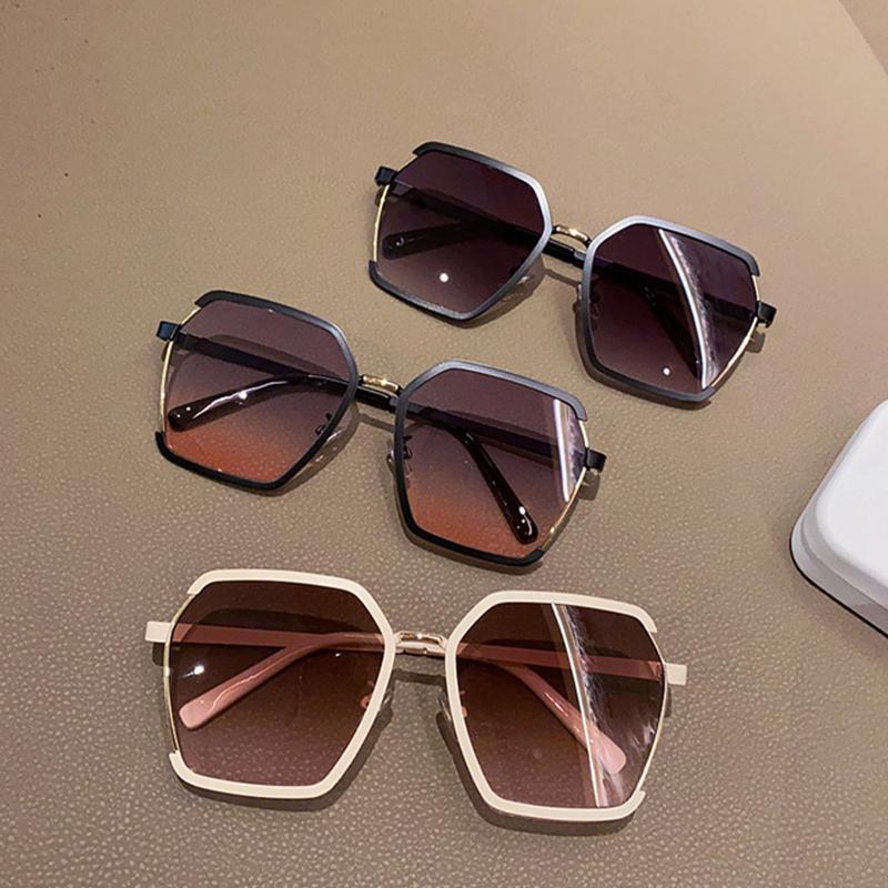 ins-vintage-half-frame-sunglasses - Viexta