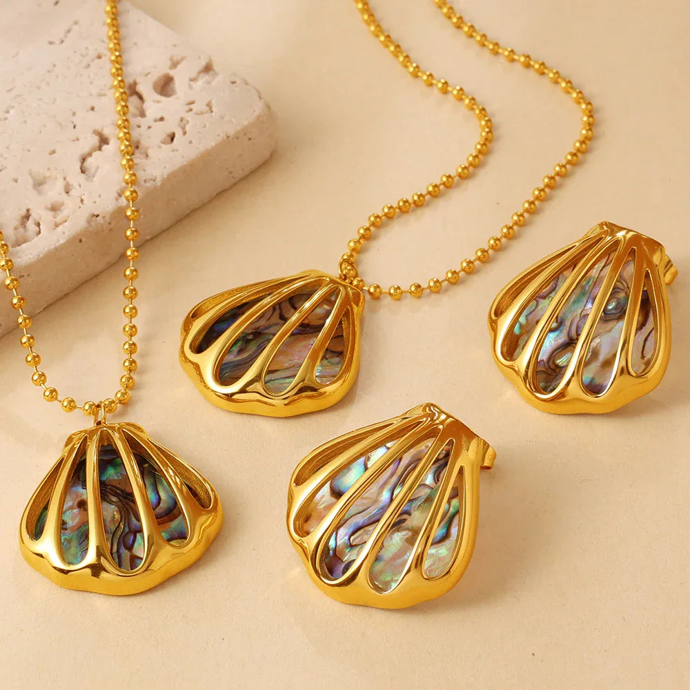 Ocean Series Beach Shell PendantJewelry
