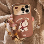 Brown 3D West Highland Terrier iPhone Case - Viexta