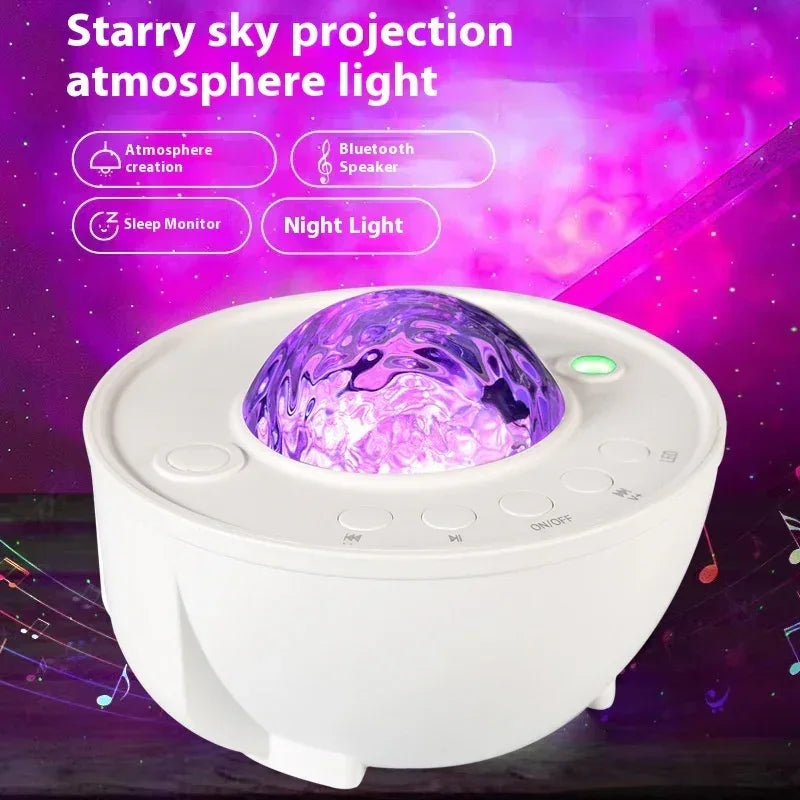 bluetooth-starry-sky-christmas-decoration-rotating-starry-sky-ambience-light - Viexta