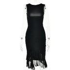 Summer Slim Skinny Sleeveless Dress - Viexta
