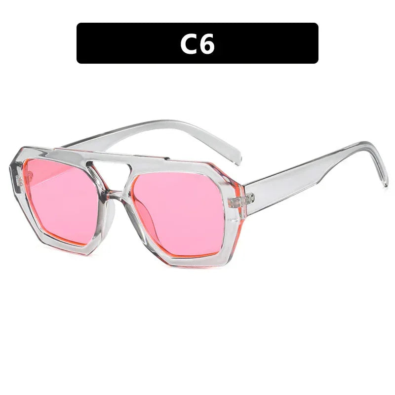 Ins Big Frame Leopard Sunglasses - Viexta