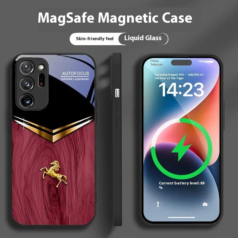 Magnetic S21 Advanced Samsung case - Viexta
