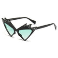 Diamond Shaped Ball Butterfly Sunglasses - Viexta