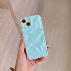 Electroplating Three-dimensional Pleated iPhone Case