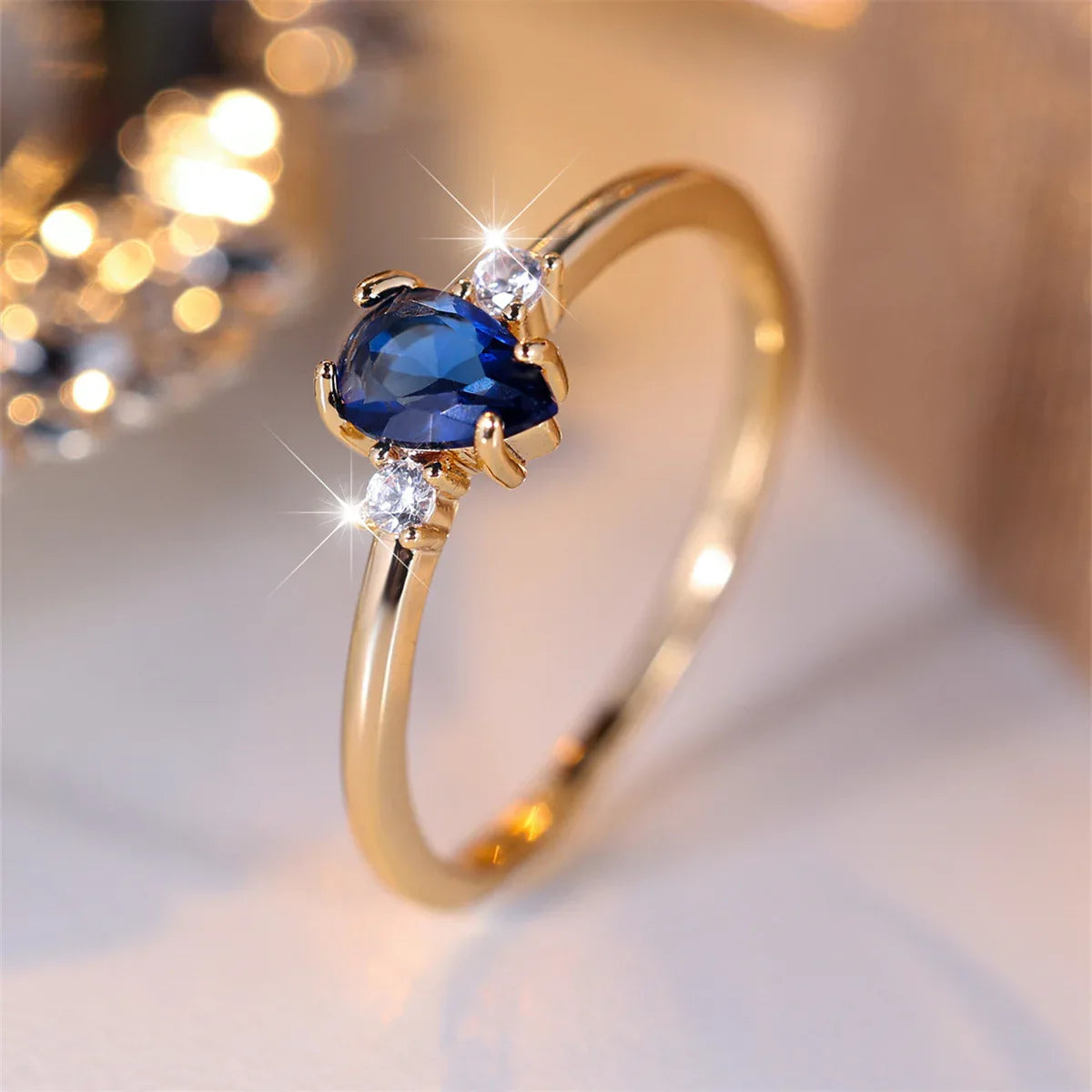New Drop-shaped Ring