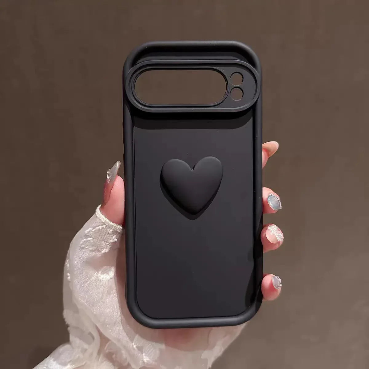 Three-dimensional Love Pixel Protective Case - Viexta