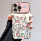 Electroplated Flower iPhone Case Protector - Viexta