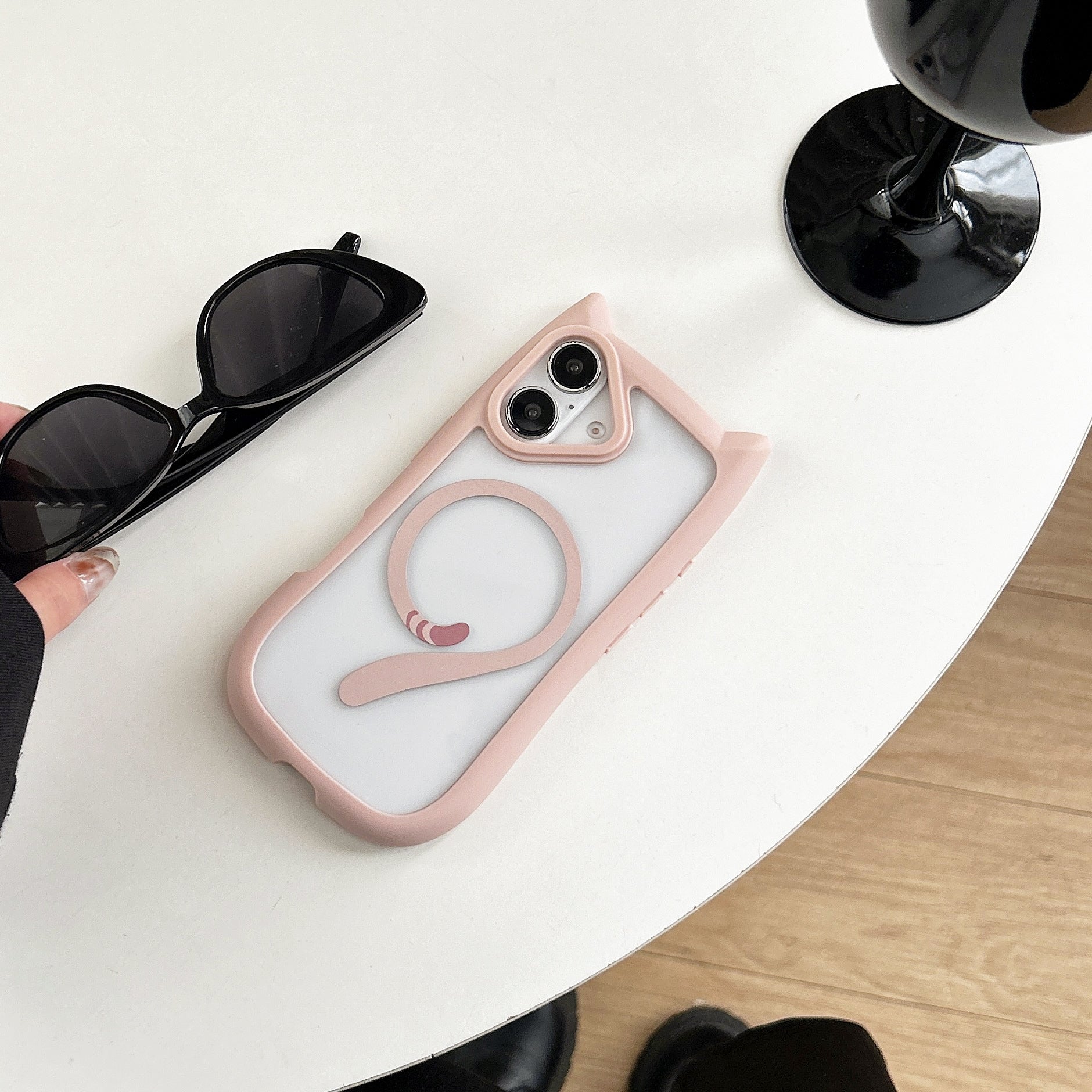 Tpu Transparent Acrylic iPhone Case