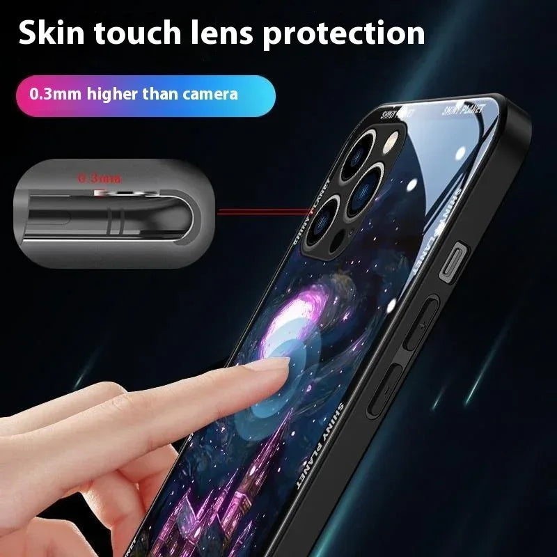 Magic Night Glow iPhone Case - Viexta