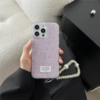 elegant-purple-polka-dot-bow-iphone-case - Viexta
