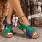 Dual Tone Soft Summer Sandals