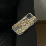 Twist Braid Transparent iPhone case - Viexta