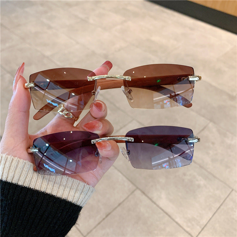 Wood Grain Sunglasses