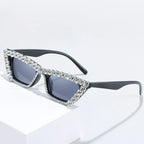 New Small Frame Diamond Glasses - Viexta