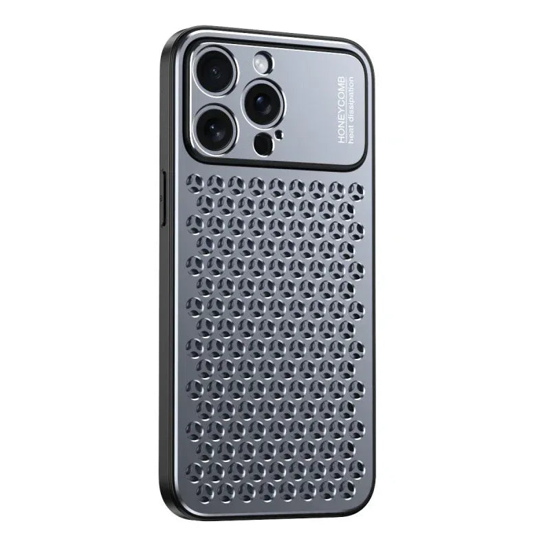 applicable-honeycomb-heat-dissipation-iphone-case - Viexta