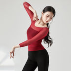 Dress Mesh Top For Women Ballet Practice
