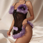 Sexy Pajamas Plush Sexy Lingerie