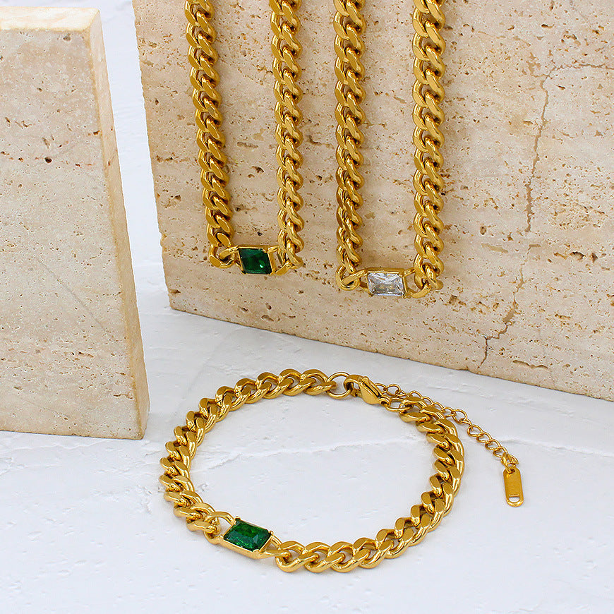 Stainless Steel Cuban Link Chain