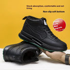 Fleece-lined Warm Leisure Comfortable White Shoes - Viexta