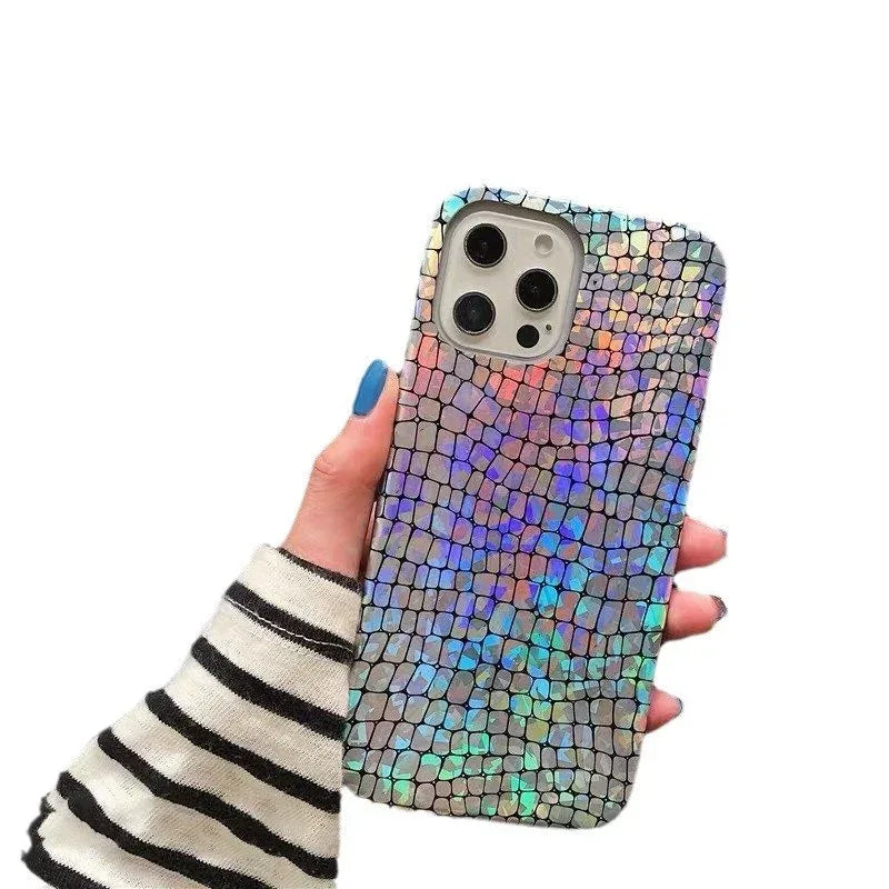 Laser Pattern iPhone Case - Viexta