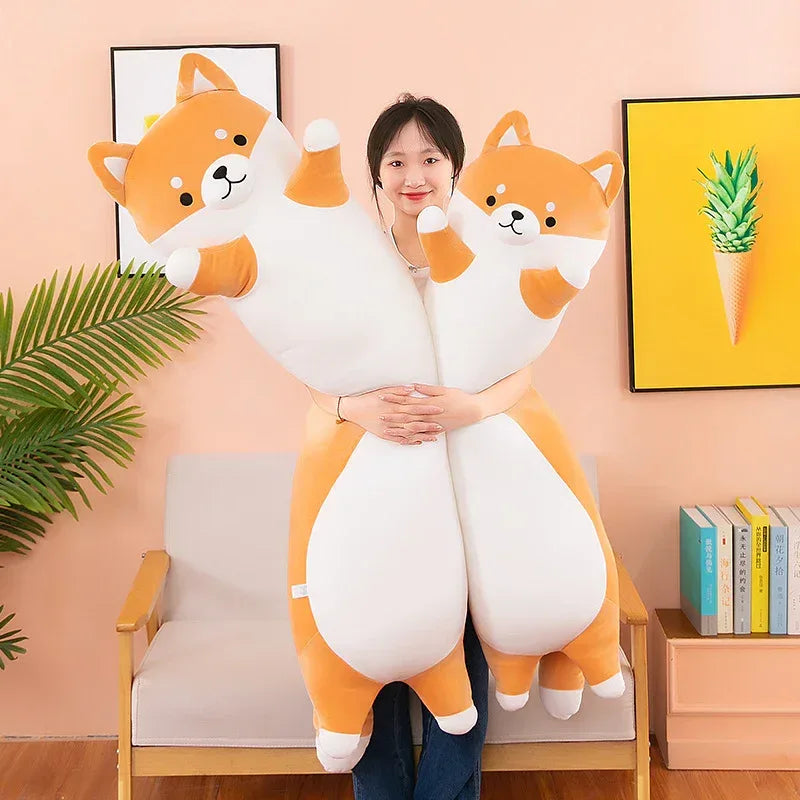 Plush Toy Doll Husky Strip Pillow - Viexta