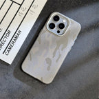 Camouflage Leather Magnetic iPhone Case - Viexta