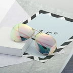 Women's Fashion Lens Sunglasses Gradient Color - Viexta