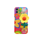 Little Yellow Flower Wrist Strap iPhone Case - Viexta