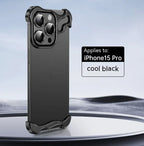 Metal Corner Pad Anti-fall Frameless Anti-fall Protective Cover for iPhone case - Viexta