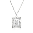 stainless-steel-initial-necklace - Viexta