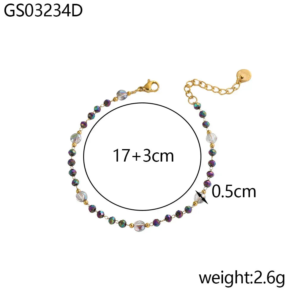 Color Braid Rope Pendant High-grade Bracelet - Viexta