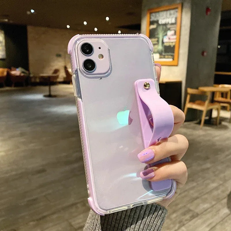 Transparent Anti-fall Mobile iPhone Protective Cover - Viexta