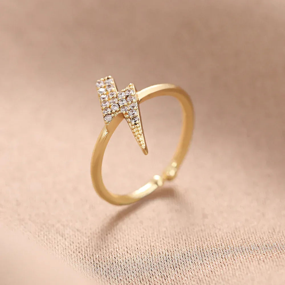 Double Layer Zircon Ring - Viexta