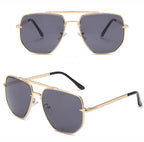 double-bridge-gradient-cut-sunglasses - Viexta