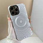 Heat Dissipation Network Shell Magnetic iPhone Case - Viexta