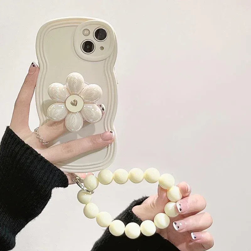 Ladies Temperament Flower Stand iPhone Case - Viexta