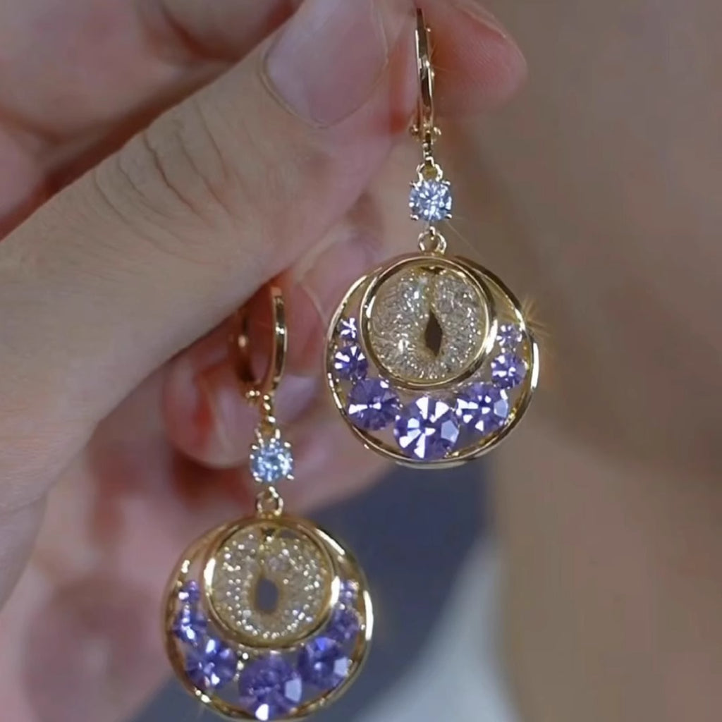 Champagne Cat's Eye Earrings