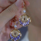Champagne Cat's Eye Earrings