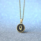 O-shaped Chain Letter Necklace - Viexta