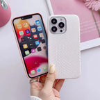 Leather Patch iPhone Case - Viexta