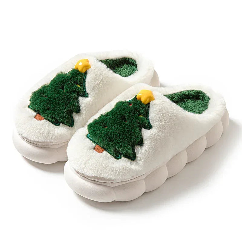 Christmas Tree Women's Home Slippers - Viexta