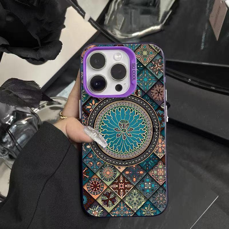 Ethnic Style Patterned iPhone Case - Viexta